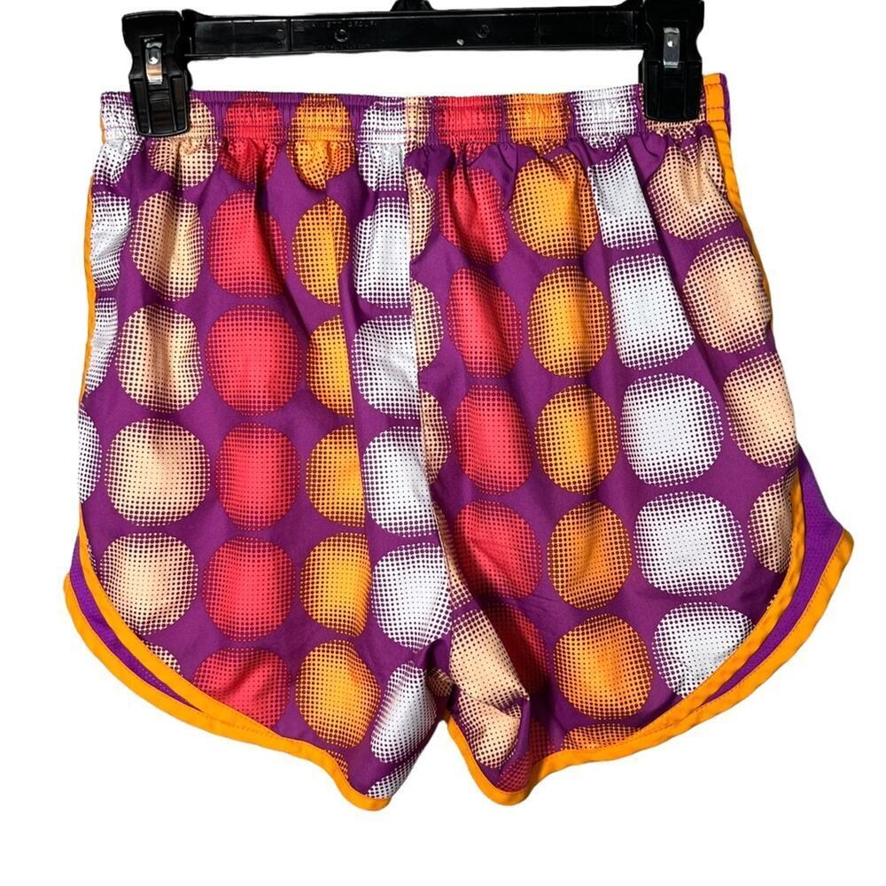 NIKE Women’s Dri-fit Multi-Colored Athletic Running Tempo Shorts Size Small - Picture 2 of 5